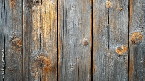  Weathered wooden planks with knots and grain textures, ideal for rustic backgrounds, natural decor, or vintage design projects.