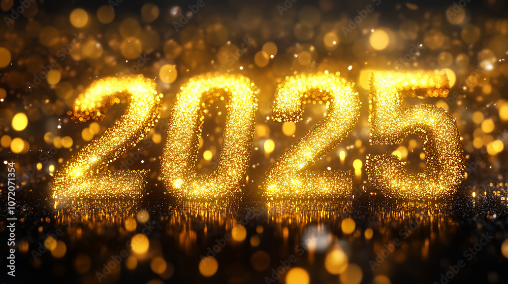 Gold Happy New Year Gold Happy New Year