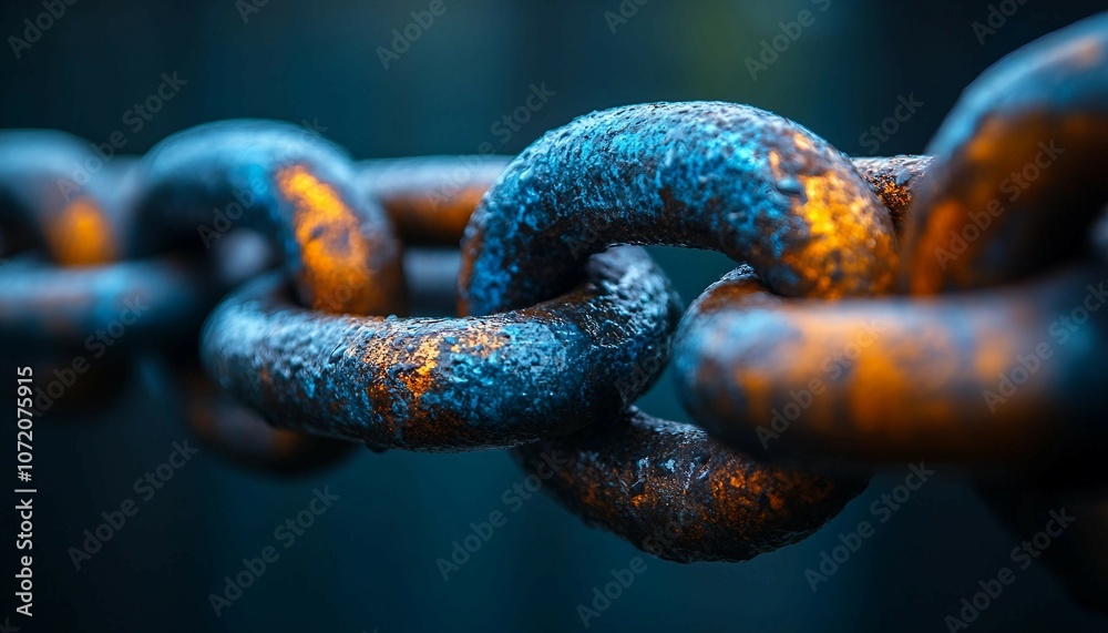 Secure Blockchain Gateway, gateway formed by blockchain blocks with intricate security symbols etched on each block, representing compliance standards. 