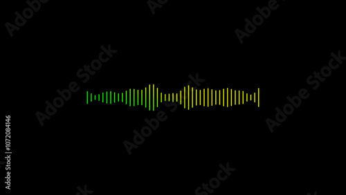 Audio Sound Icon. Waveform pattern for music, Dictaphone, podcast, voice message. music sound one noise audio frequency.