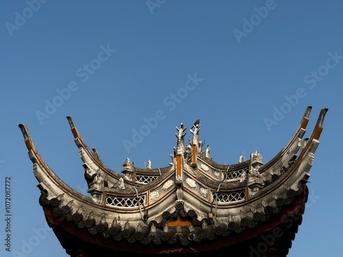 Longhua Temple, a Buddhist temple in Shanghai, China photo