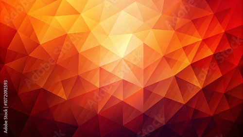 Abstract Geometric Fluid Red Orange Color Gradient Background for Trendy Wallpaper Design on Screens, Tablets, and Phones - Perfect for Modern Aesthetics