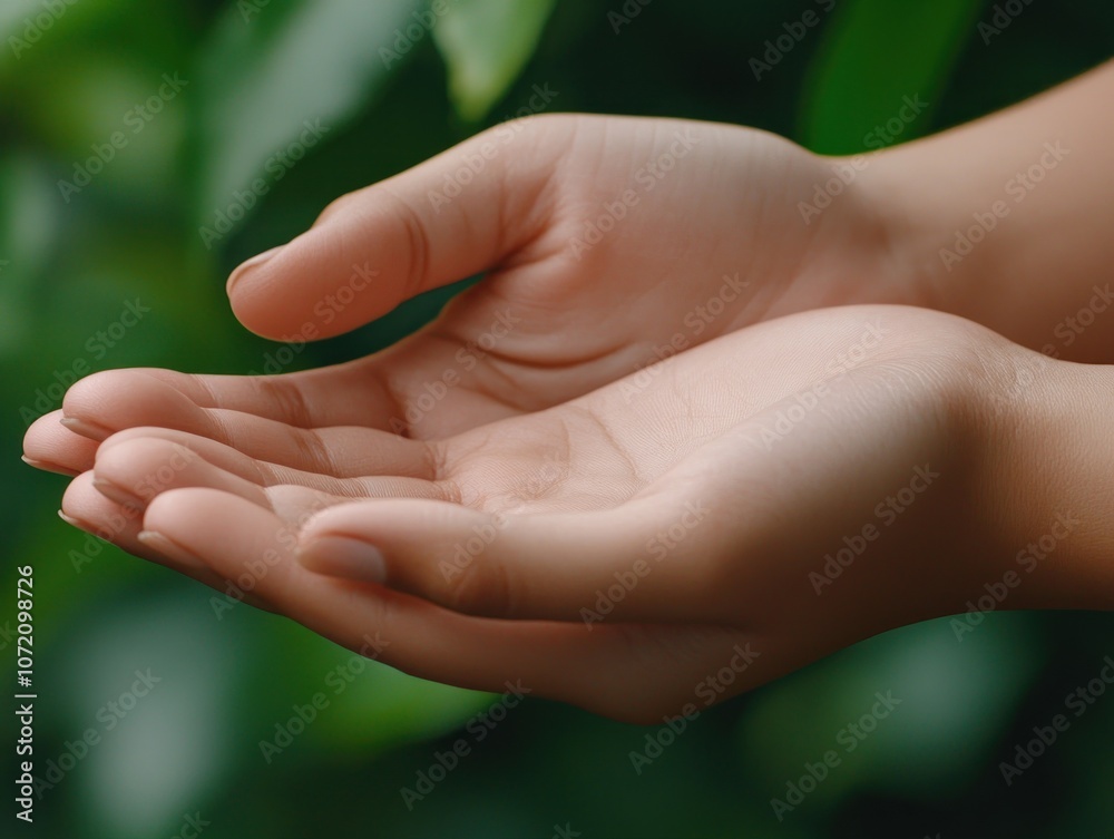 Close-up of Female Hand Gripping Tightly, A Symbol of Stress, Uncertainty, and Decision-Making in the Face of Life's Challenges