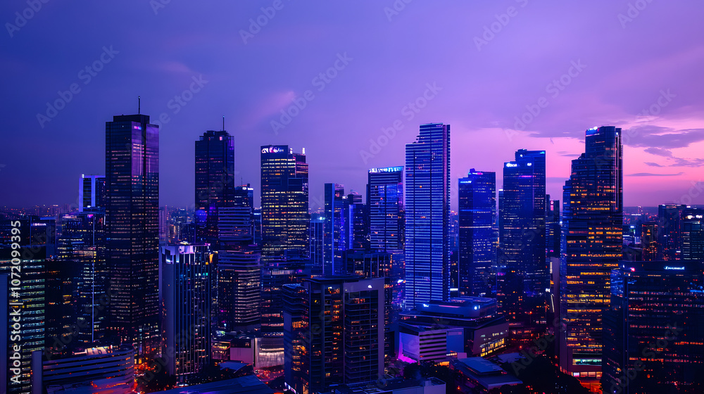 Future Dusk: A Vibrant City Skyline at Twilight Highlighting Earthy Tones and Cheerful Accents Future Dusk: A Vibrant City Skyline at Twilight Highlighting Earthy Tones and Cheerful Accents