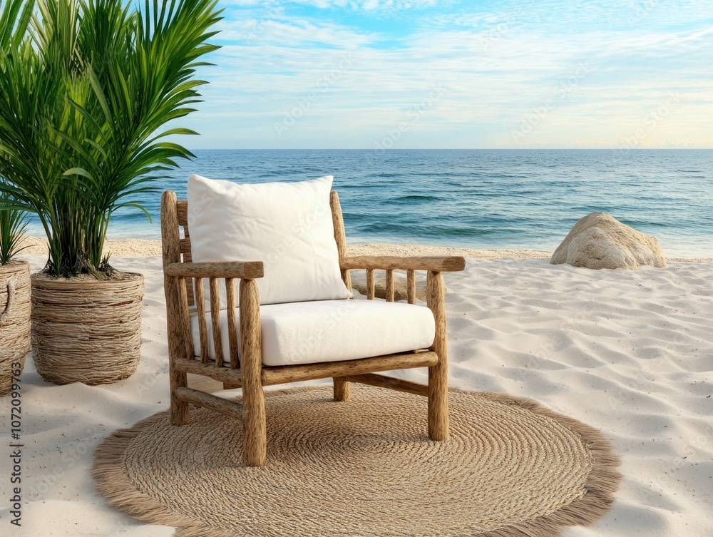 Embrace Authenticity in a Minimalist Beach Setting Finding Freedom and Beauty in Nature's Simplicity