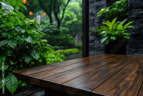 Obraz na płótnie Embrace Natural Beauty and Minimalist Outdoor Style with Authentic Confidence, Discover Tranquility in Your Backyard Oasis Find Inspiration for Your Outdoor Space with Stunning Images and Design Ideas w salonie