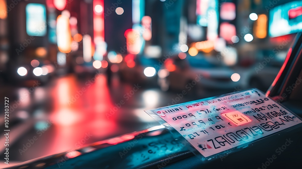 Lottery ticket closeup on a table, symbolizing hope and dreams of a better future, with a glimmer of anticipation and chance. Lottery ticket closeup on a table, symbolizing hope and dreams of a better future, with a glimmer of anticipation and chance.