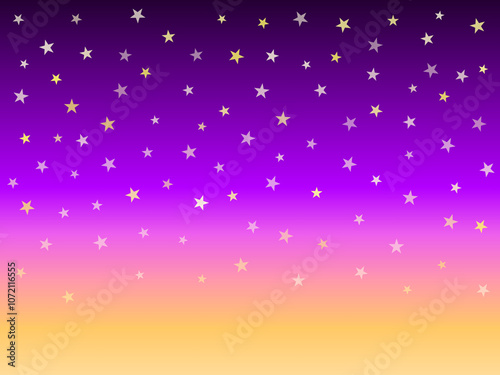 Night starry sky