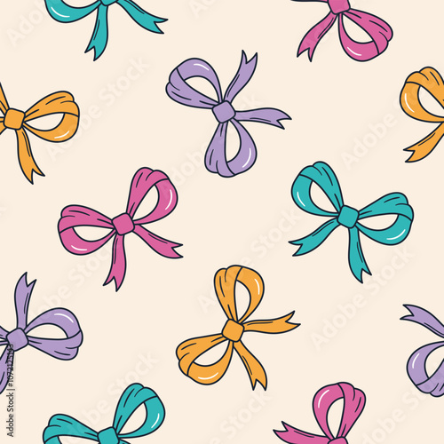 Coquette Bows Pattern Coquette Background Bows Background