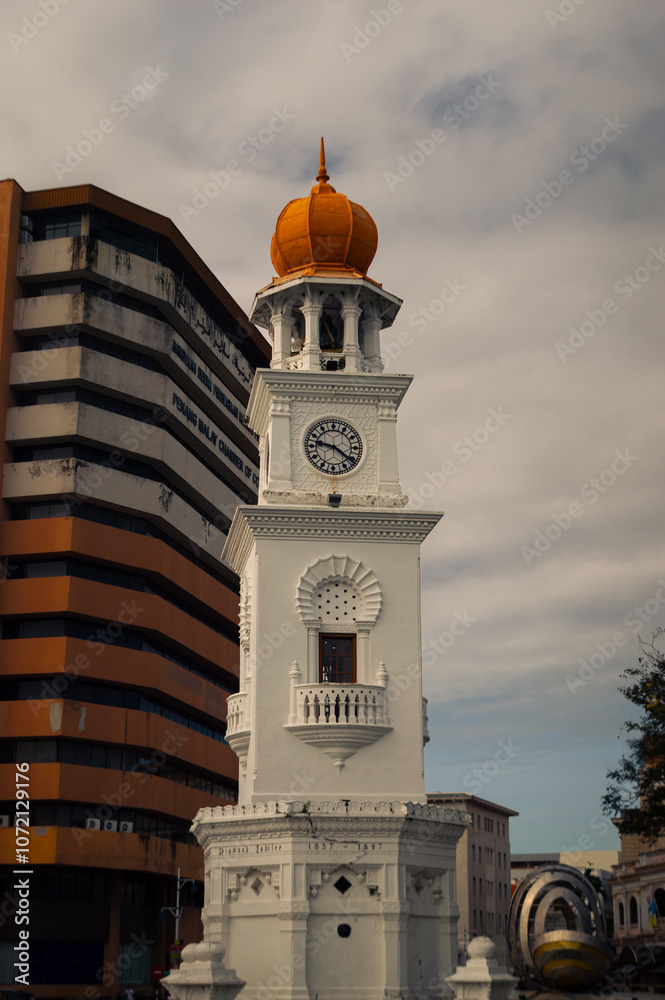 Fototapeta premium Queen Victoria Memorial Clock Tower