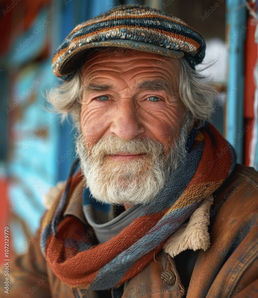 Portrait of an Elderly Caucasian Man Portrait of an Elderly Caucasian Man