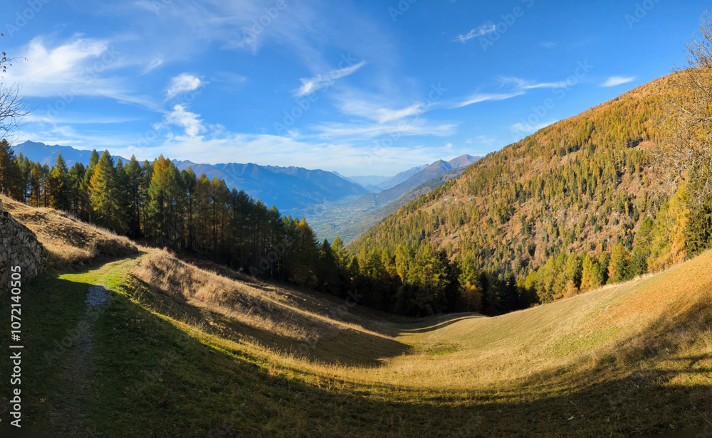 Obraz premium autumn in the mountains