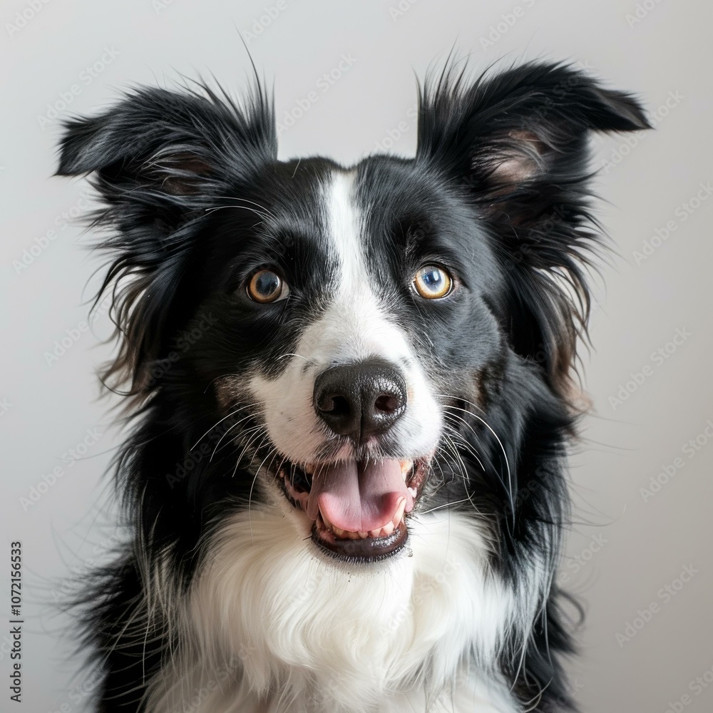 A Border Collie Dog A Border Collie Dog