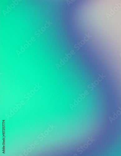 Abstract Gradient Background in Green and Blue