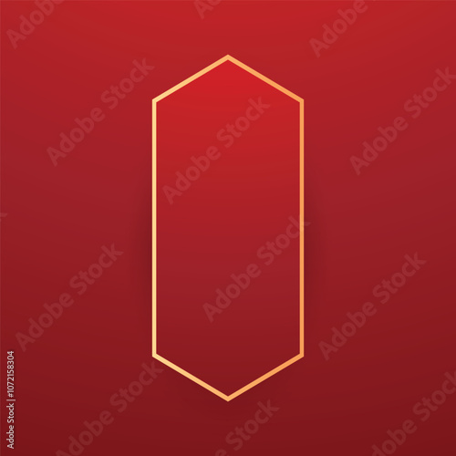 Free Download Happy Chinese new year 2025. Chinese new year banner with circle for show product. Greeting card. China frame with lantern on red background. - GFXLoad