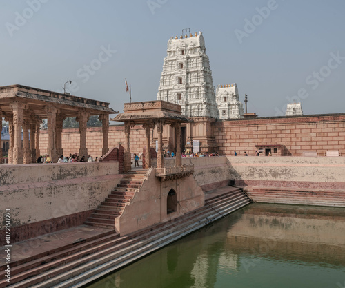 Rangnath Mandir is one of the largest temples in Vrindavan. India photo