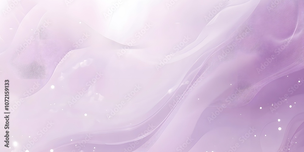 Fototapeta premium Soft Lavender Abstract Flowing Background