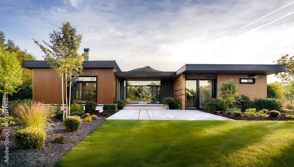 Contemporary Homes with Lush Landscaping - Modern designs paired with rich, green outdoor sp Contemporary Homes with Lush Landscaping - Modern designs paired with rich, green outdoor sp
