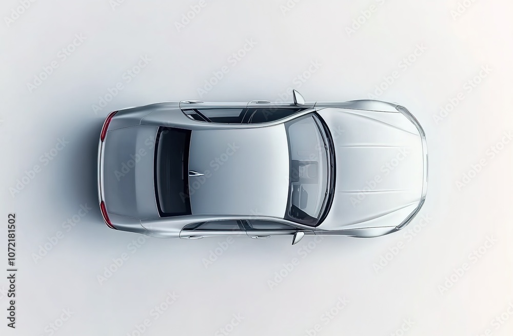 Overhead photograph of a car from above, against a white background.
Overhead photograph of a car from above, against a white background.