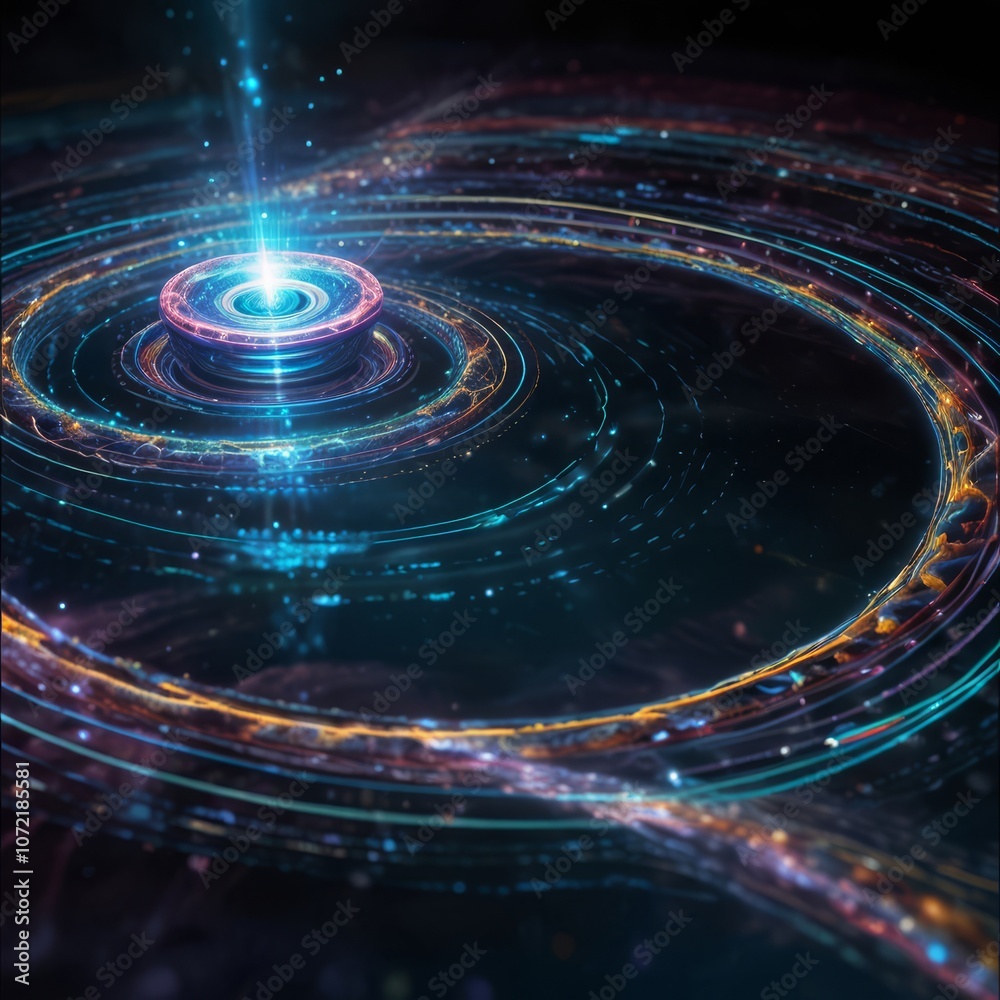 a spiral in a pool of water with a spiral design on the bottom. a spiral in a pool of water with a spiral design on the bottom.