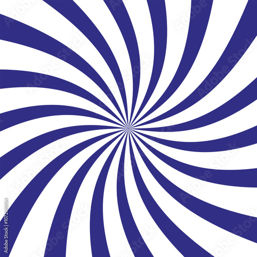 Circus background and spiral retro rays vector pattern. Vintage poster  radial lines, circus, carnival, summer fair or tent background. Vector illustration eps 10