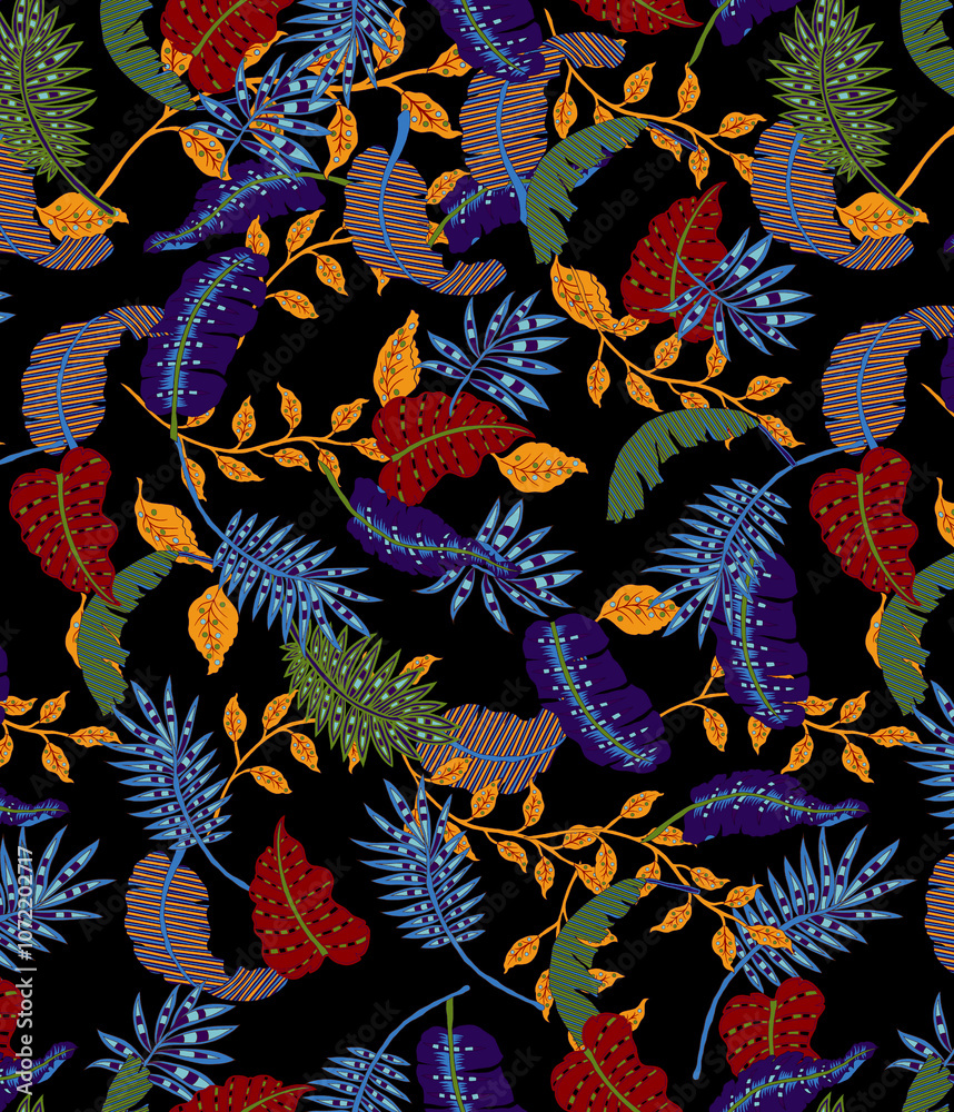seamless beautiful wallpaper cards all over design floral leaf vintage ornament Victorian ethnic geometric print paisley pattern