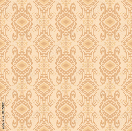 Obraz na płótnie seamless beautiful wallpaper cards all over design floral leaf vintage ornament Victorian ethnic geometric print paisley pattern w salonie