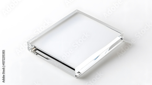 polished minimalist frame with sharp edges, perfect for display photo