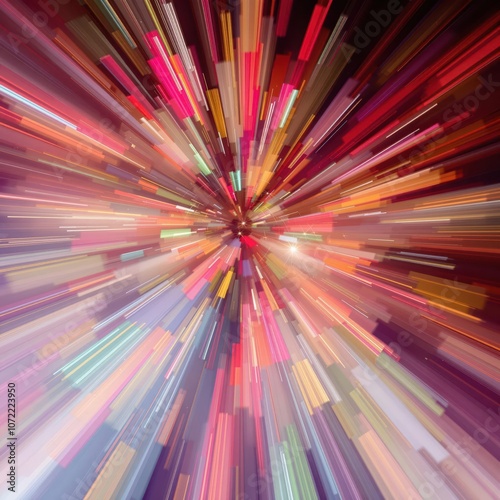 Abstract background fireworks