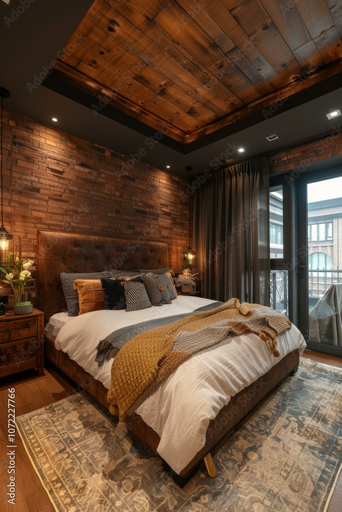 Rustic Modern Bedroom Interior Design Rustic Modern Bedroom Interior Design