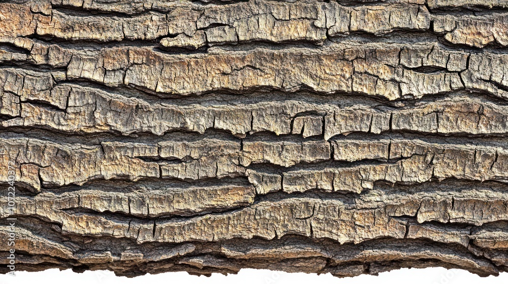Close-up of a textured tree bark showing deep grooves and natural patterns. Close-up of a textured tree bark showing deep grooves and natural patterns.