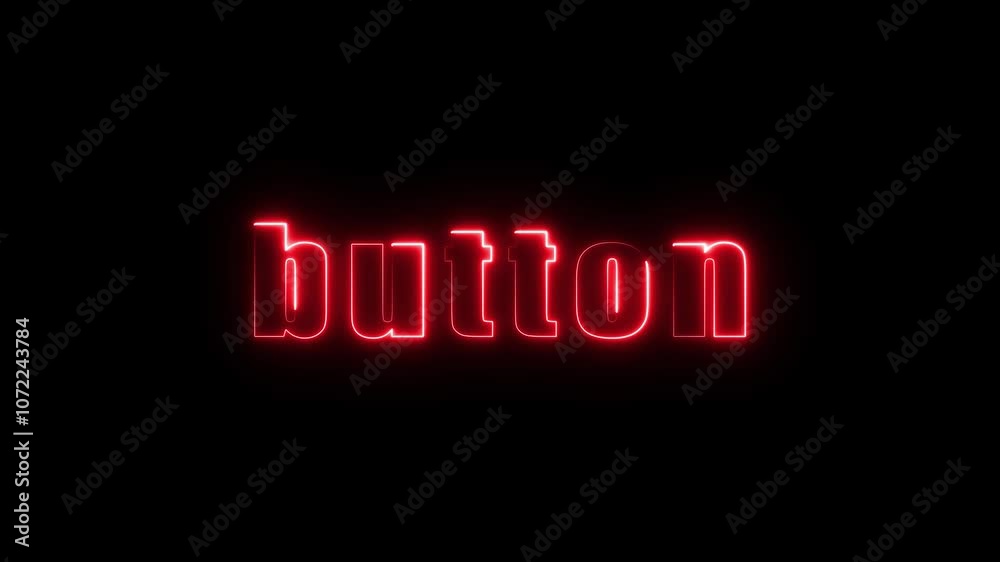 Abstract Neon Check Mark Text Animation on Black Background. Abstract Neon Check Mark Text Animation on Black Background.