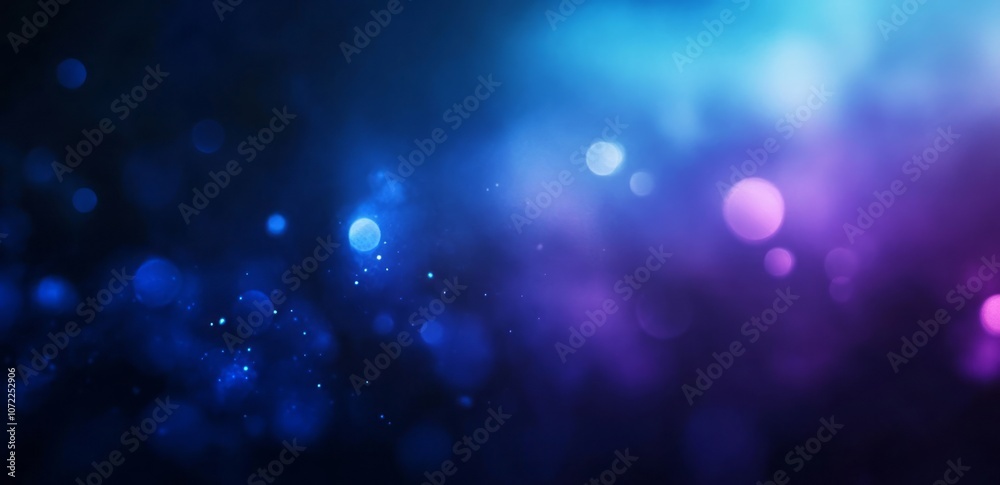 Abstract blue and purple bokeh background with glowing lights Abstract blue and purple bokeh background with glowing lights