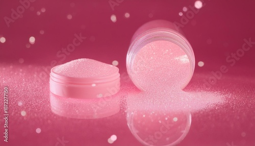 Cosmetics containing pearl particles