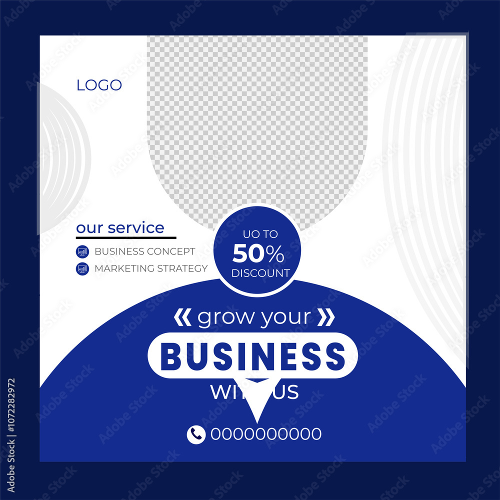 Obraz premium social media post design