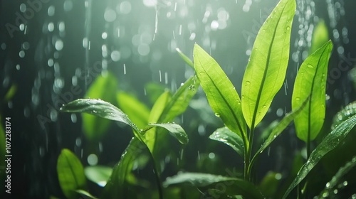 CO2 control in aquariums, controlled CO2 release for aquarium plants, close-up of aquatic life and crystal-clear water