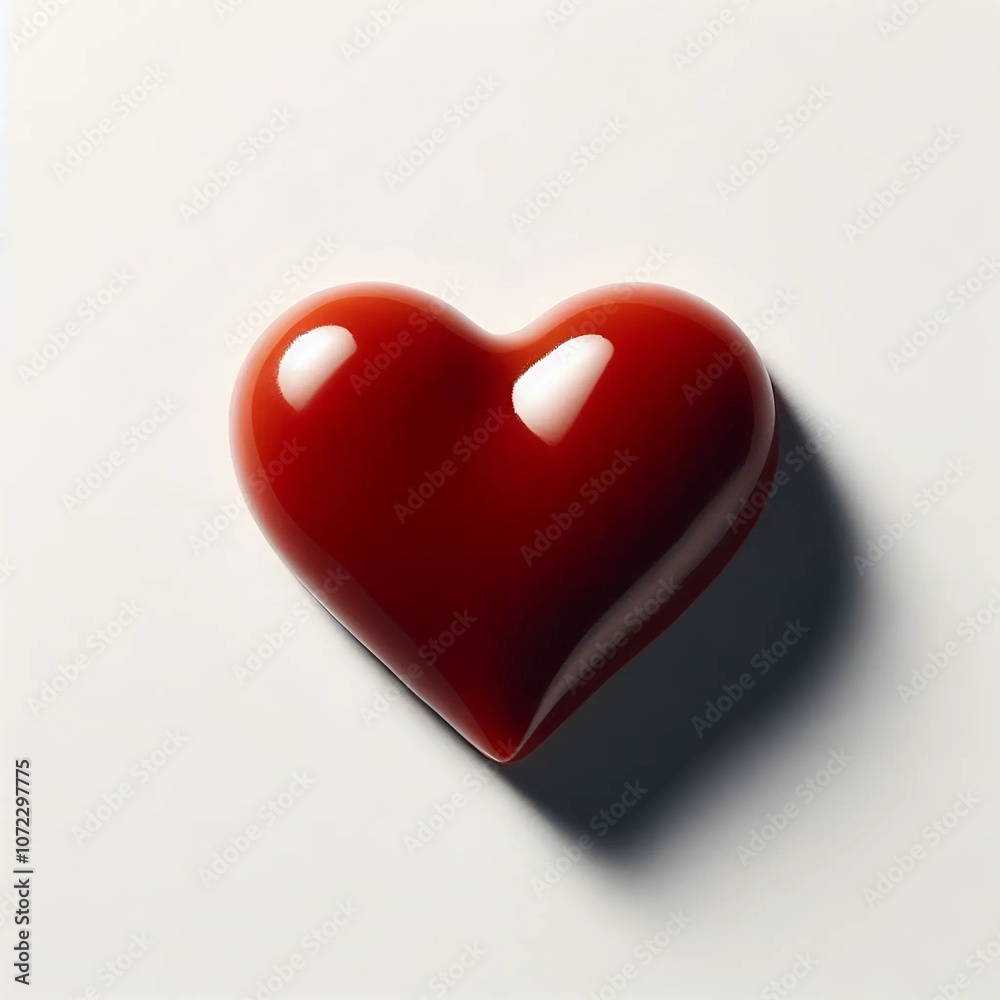 Liquid Heart in Ketchup Form Liquid Heart in Ketchup Form