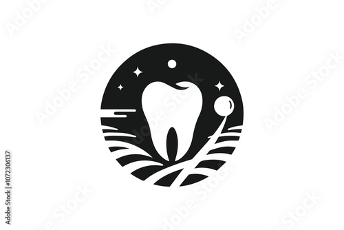 abstract dental icon collection for dental clinic, dental logo design, Dental care logo, tooth logo design, dental clinic logo design, dental care logo and icon vector illustration.