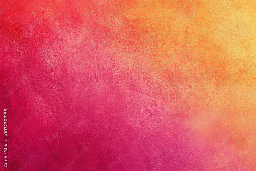 Fototapeta premium vibrant gradient background featuring shades of pink, orange, and yellow, creating warm and inviting atmosphere. Perfect for design projects