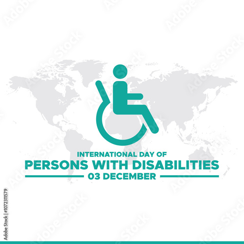 International Day of Persons with Disabilities,3 december, world day of persons with disabilities, 3rd December Symbol world disability. World Disability Day, poster and banner