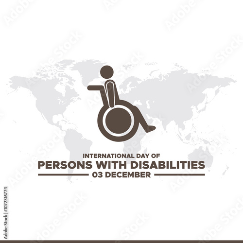 International Day of Persons with Disabilities,3 december, world day of persons with disabilities, 3rd December Symbol world disability. World Disability Day, poster and banner