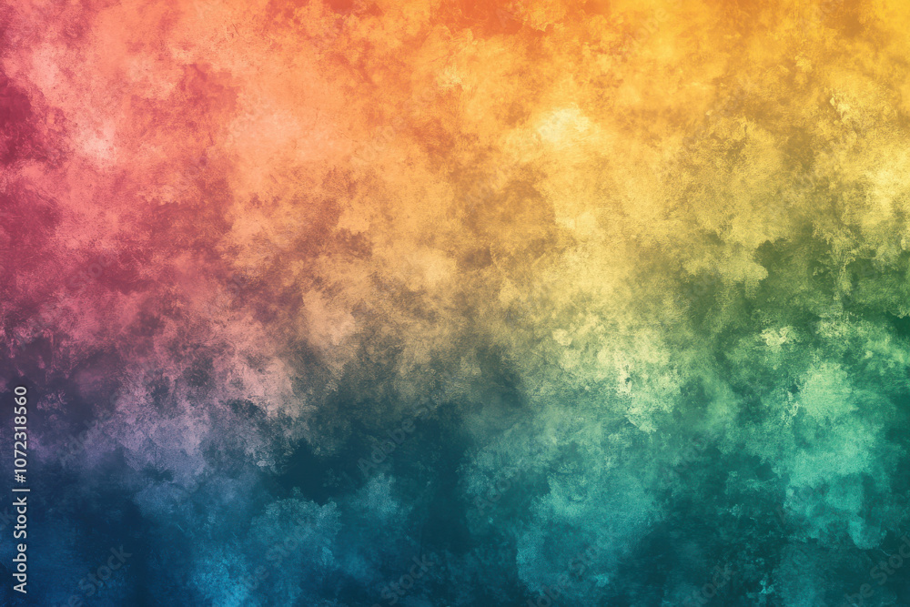 Fototapeta premium vibrant abstract background featuring gradient of colors from orange to blue, creating dynamic and artistic feel. Perfect for creative projects