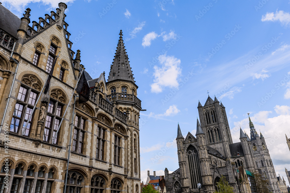 Église Saint-Nicolas de Gand en Belgique Église Saint-Nicolas de Gand en Belgique