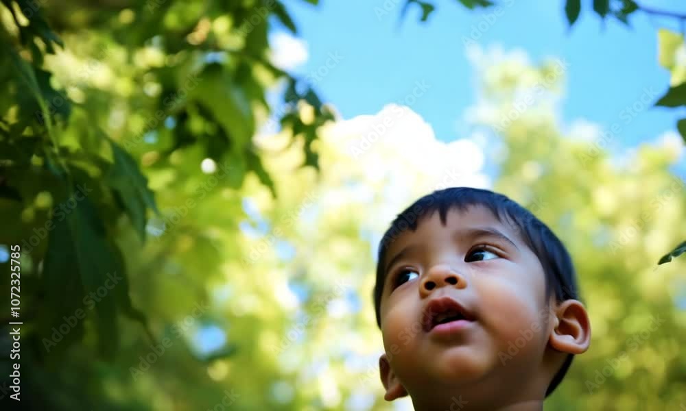 Portrait of a Child Gazing in Wonder at Nature’s Beauty
Portrait of a Child Gazing in Wonder at Nature’s Beauty