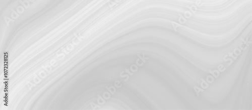 White and grey liquid marble pattern texture natural background.  Liquify Swirl white and gray color art. Beautiful drawing with the divorces and wavy lines in gray tones. 