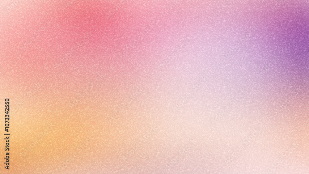 Colorful pastel gradient background with noise texture