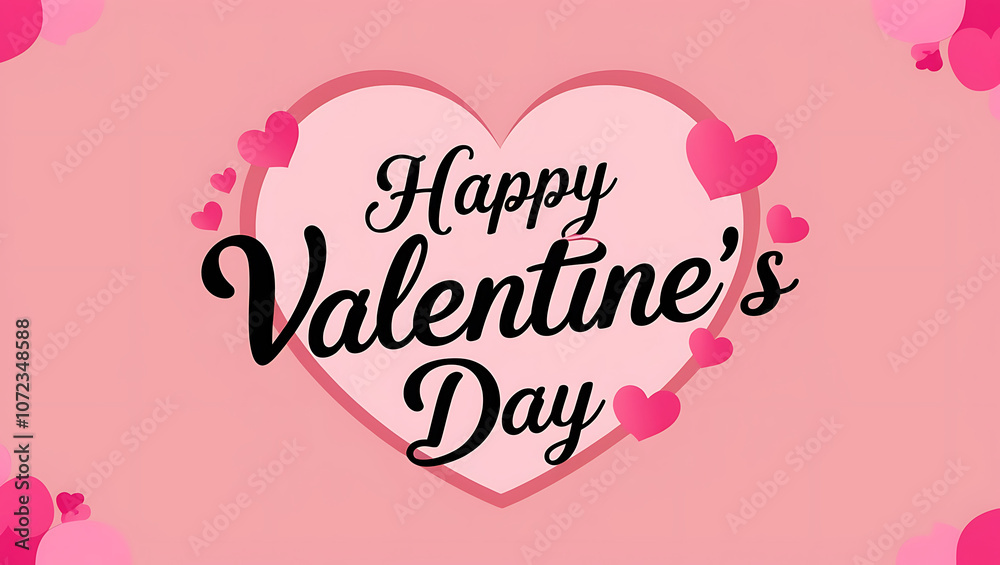 Valentine's Day illustration design image Valentine's Day illustration design image