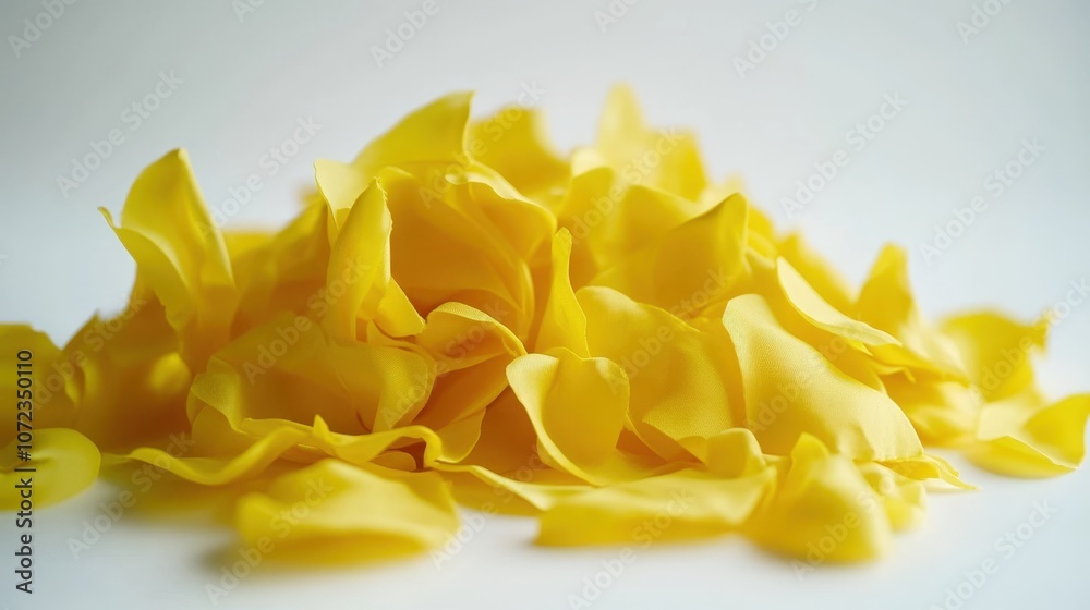 Vibrant yellow rose petals in close-up Vibrant yellow rose petals in close-up