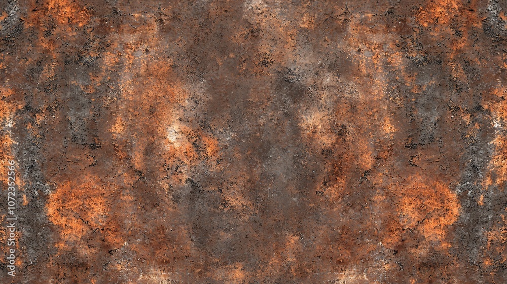 Abstract Rust Texture with Brown, Orange, and Black Color Variations Abstract Rust Texture with Brown, Orange, and Black Color Variations