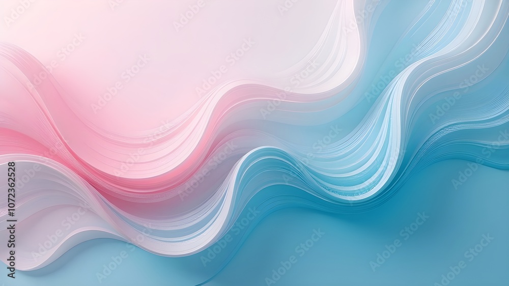 Pink and blue waves, abstract background. Pink and blue waves, abstract background.